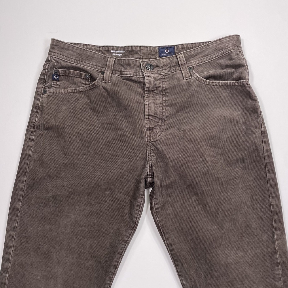 Adriano Goldschmied AG 33x34 (34x29) Everett Slim Straight Corduroy Chino Pants